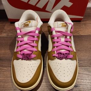 Nike Dunk Low (SE) Just Do It - Bronzine Pink